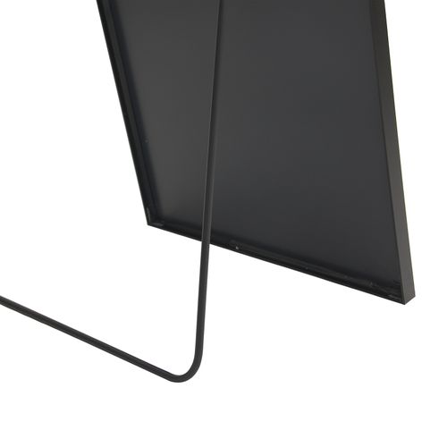 Grand Miroir Pleine Longueur 162x53cm, Peut Être Suspendu Ou Placé Indépendamment, Noir