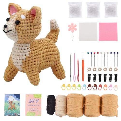 Ce Kit De Crochet Pour Débutants Comprend Des Instructions Et Convient Aux Adultes Et Aux Enfants