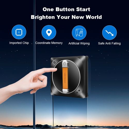 Robot Nettoyeur De Vitres Yw910 Noir 3000pa