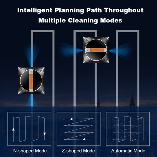 Robot Nettoyeur De Vitres Yw910 Noir 3000pa