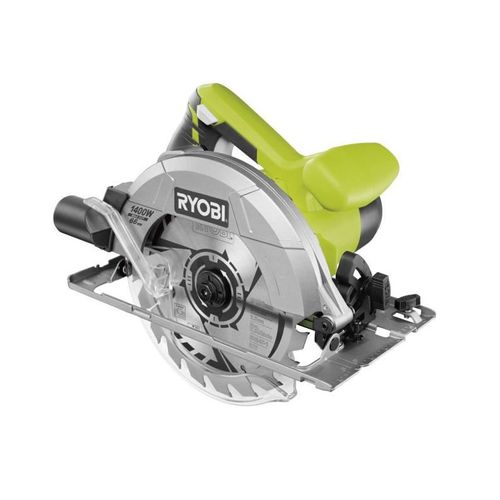 Scie Circulaire Filaire 1400 W — D.190 Mm, Coupe 66 Mm, Biseau 0–45°