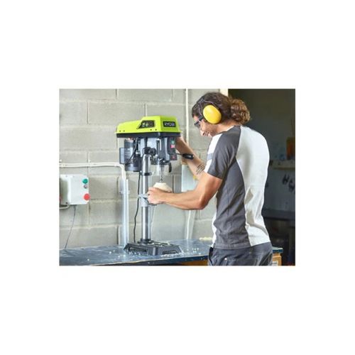 Perceuse à Colonne 390 W 5 Vitesses, Mandrin 13 Mm Et Laser