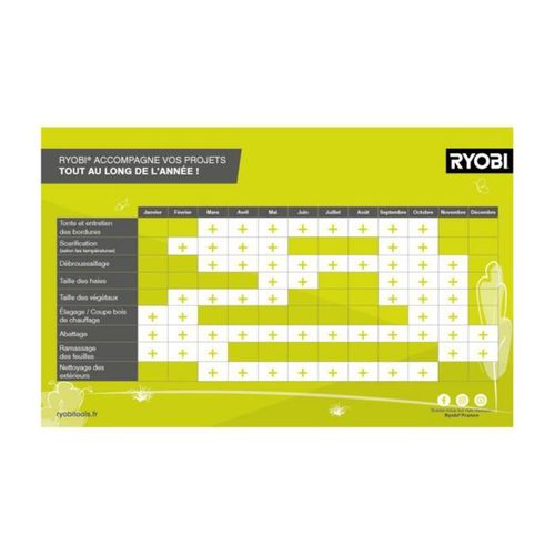 Taille-haie Électrique Filaire 550 W, Lame 55 Cm Double Action