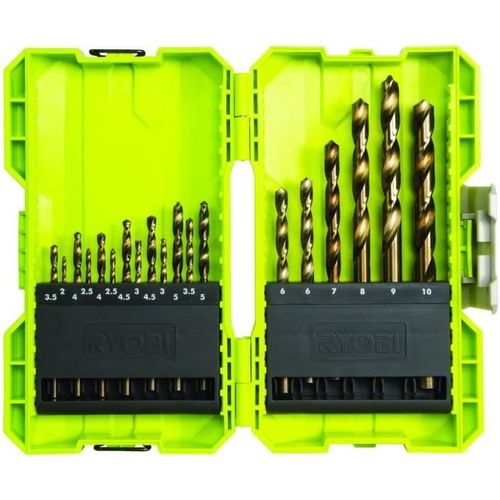 Coffret Empilable 19 Forets Hss Métal Rak19hss2