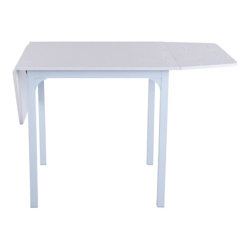 Table L.80/140 avec allonges LISA Blanc