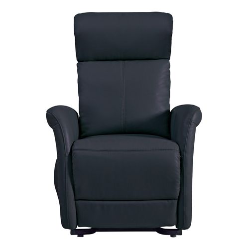 Fauteuil releveur électrique 2 moteurs HAMILTON cuir et PU noir