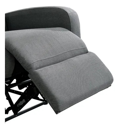 Fauteuil Relax OSCAR Tissu Gris Clair vue détaillée