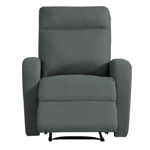 Fauteuil Relax OSCAR Tissu Gris Anthracite