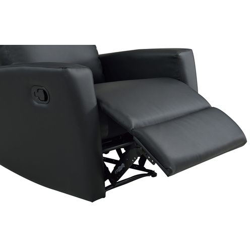 Fauteuil relax manuel MOTION II PU noir
