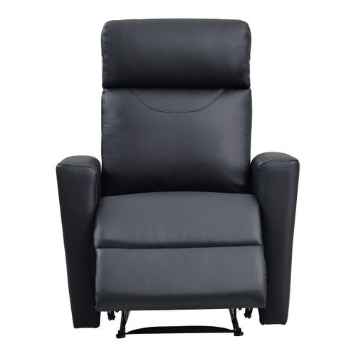 Fauteuil relax manuel MOTION II PU noir