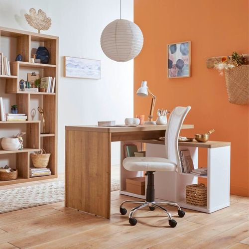 Fauteuil de bureau Luxe 2 Blanc vue d'ambiance 1