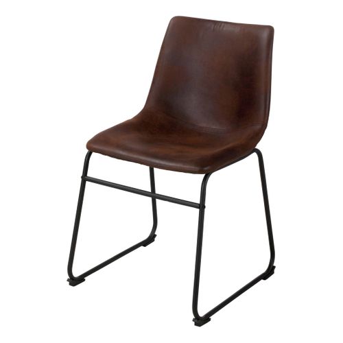 Chaise ROMANE Marron vintage