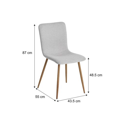 Chaise BELLA Taupe