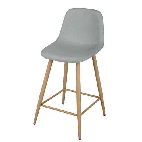 Tabouret de bar H.63 cm LYNETTE Gris
