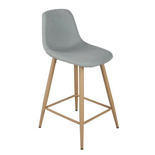 Tabouret de bar H.63 cm LYNETTE Gris