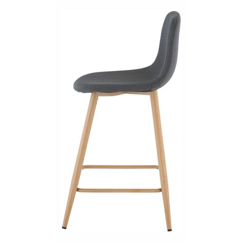 Tabouret de bar H. 63 cm LYNETTE Vert kaki