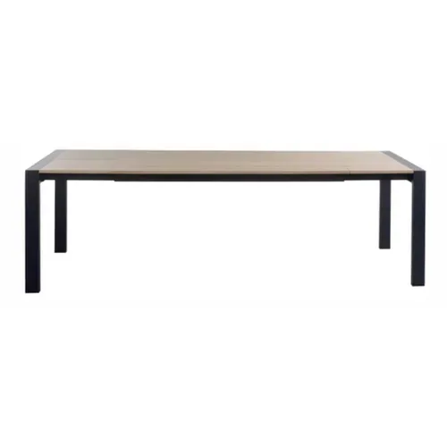 Table extensible L.120/160 cm CAMDEN Chêne sonoma/noir