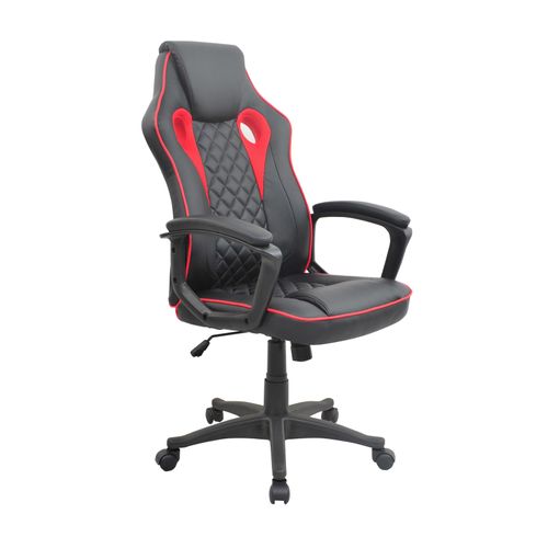 Fauteuil de bureau GTI 2 Noir et rouge
