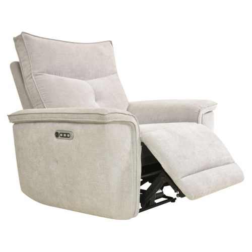 Fauteuil relax 3 moteurs ADAM tissu gris beige