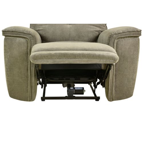 Fauteuil relax 2 moteurs ADAM tissu marron