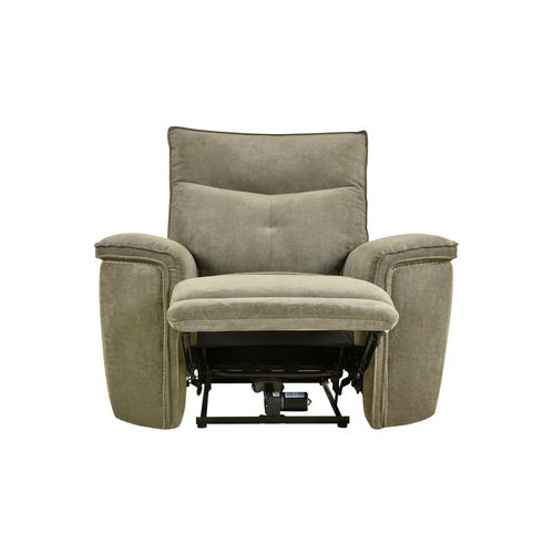 Fauteuil relax 2 moteurs ADAM tissu marron