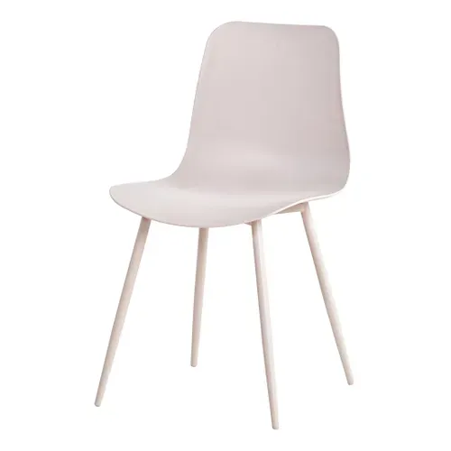 Chaise MILA Beige vue de profil