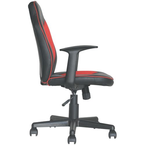 Fauteuil de bureau PUNCHY 2 Noir, rouge et gris