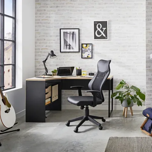Fauteuil de bureau LOFT 2 Noir vue d'ambiance 1