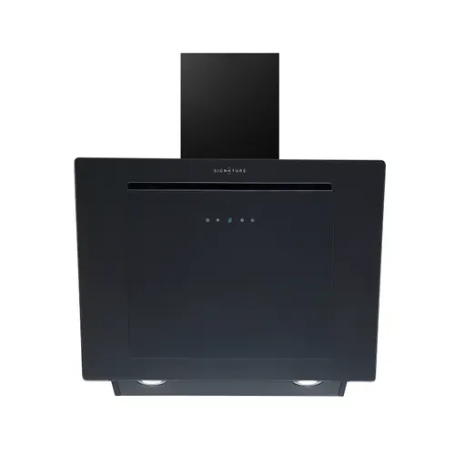 Hotte décorative SIGNATURE SHD60PERI/3 60 cm Noir vue de face
