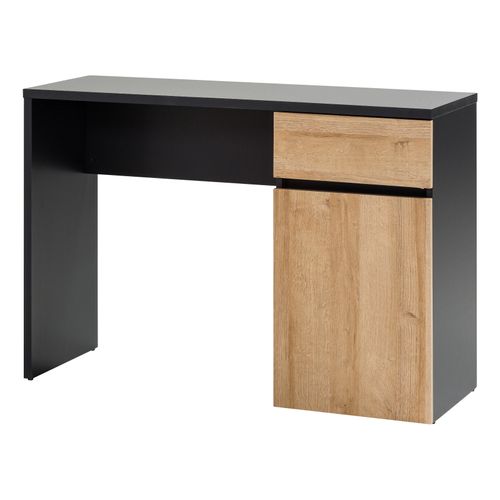 Bureau SMILE Imitation chêne et noir