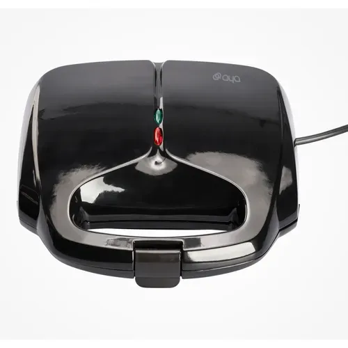 Croque-monsieur AYA S6328 750W Noir vue de face