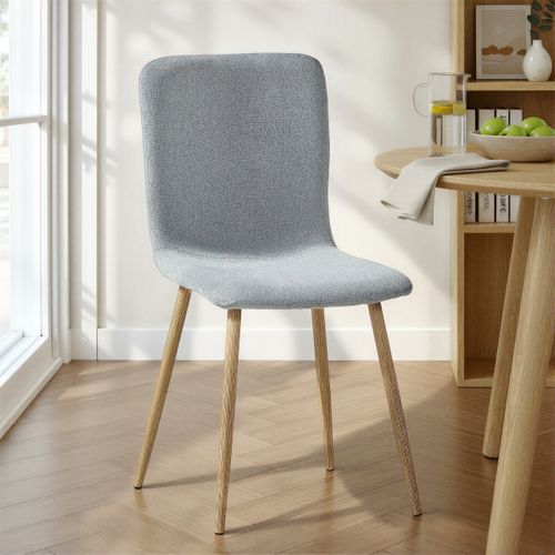 Chaise BELLA Lichen/ vert vue d'ambiance 1