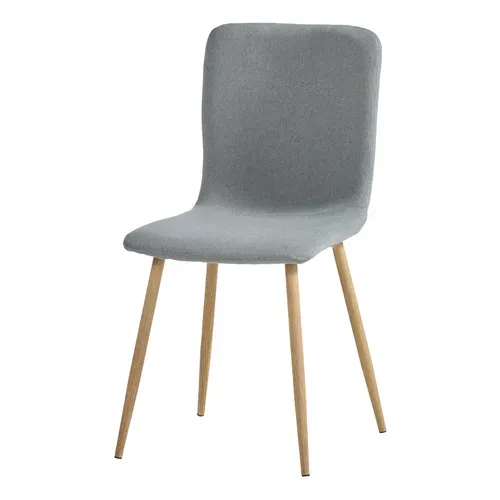 Chaise BELLA Lichen/ vert vue de profil