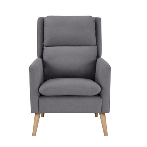 Fauteuil MURANO Tissu gris foncé