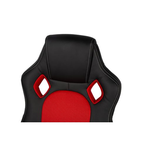Fauteuil de bureau TURBO 2 Noir et rouge