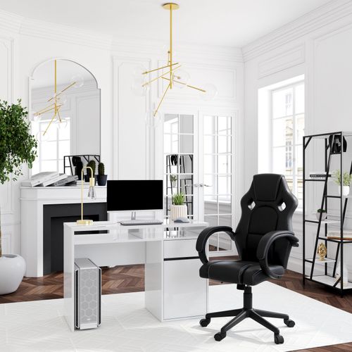 Fauteuil de bureau TURBO 2 Noir