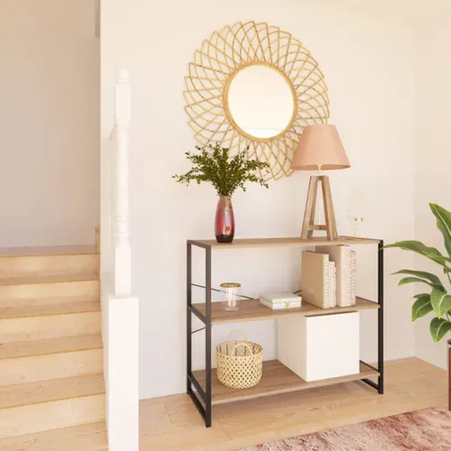 Bibus BONO Imitation chêne et noir vue d'ambiance 1