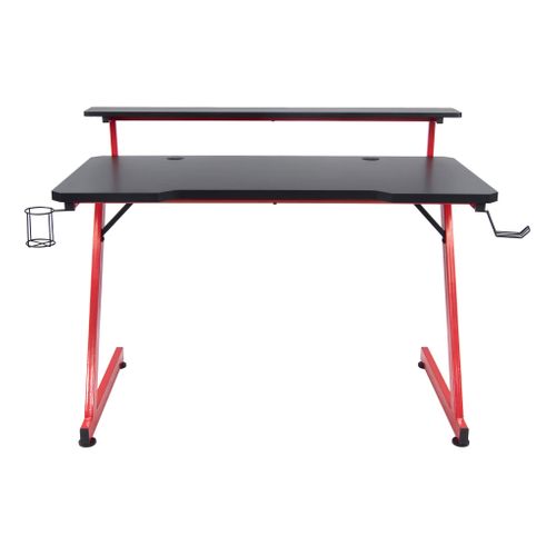Bureau gamer CODE Noir et rouge