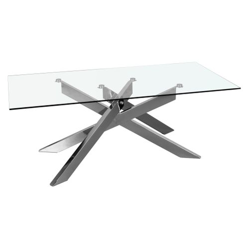 Table basse PIVO rectangulaire vue 3/4