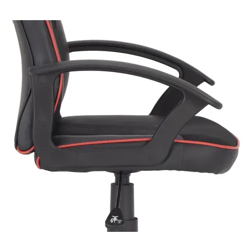 Fauteuil de bureau gamer CHEAT Noir et rouge vue accessoires