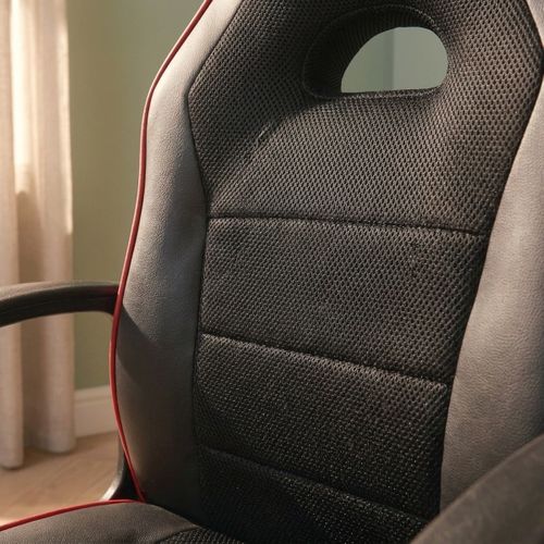 Fauteuil de bureau gamer CHEAT Noir et rouge