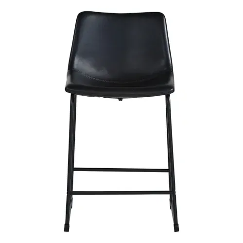 Tabouret de bar H.61 ROMANE noir