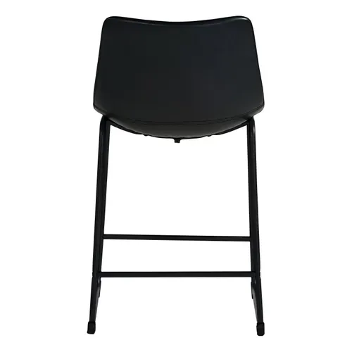 Tabouret de bar H.61 ROMANE noir