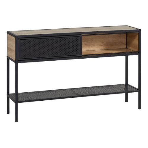 Console OSKAR Imitation chêne sonoma / noir