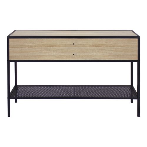 Console OSKAR Imitation chêne sonoma / noir