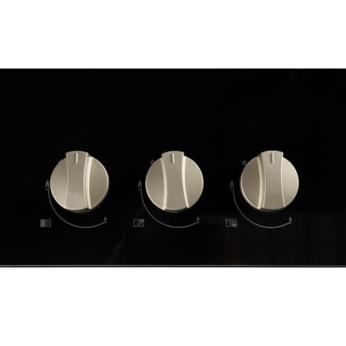 Table gaz SIGNATURE STG3VN 3 foyers Noir