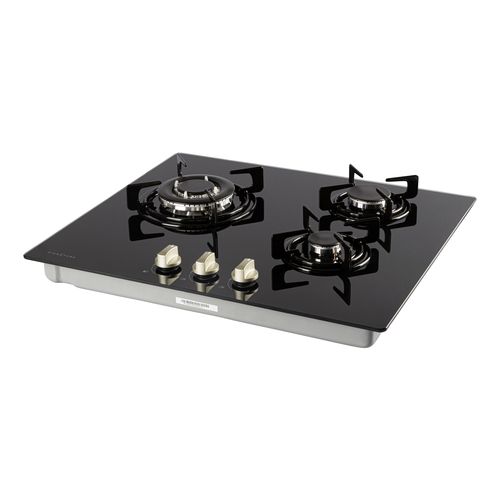 Table gaz SIGNATURE STG3VN 3 foyers Noir