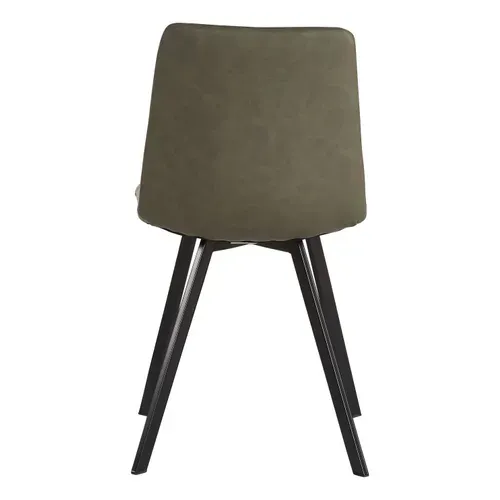 chaise SAVINA polyuréthane kaki vue accessoires