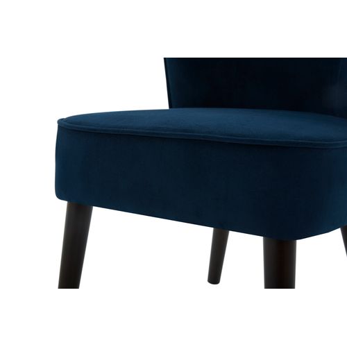 Fauteuil HARRY II tissu bleu marine