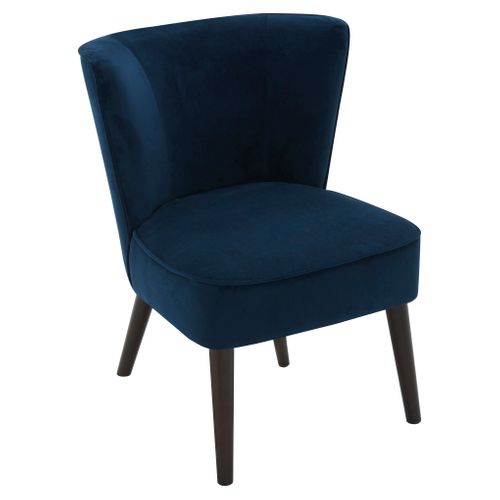 Fauteuil HARRY II tissu bleu marine